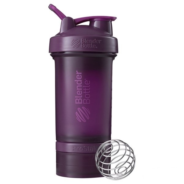 【2件0税免邮】Blender Bottle 摇摇杯 ProStak 紫红色 650ml+2个分装盒 $15.55（约108元）